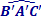 B'A'C'